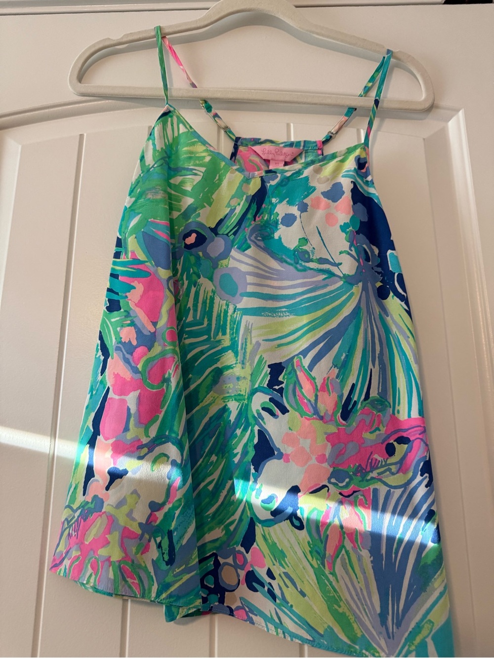 Lilly Pulitzer 100% Silk Dusk Top | Size XS